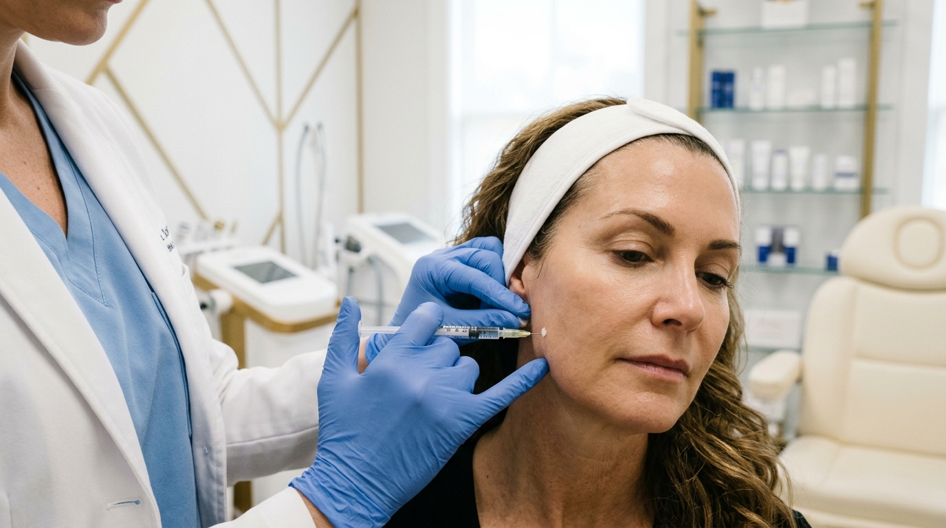 Cosmetic injectable treatment at Sakara Beauty & Med Spa