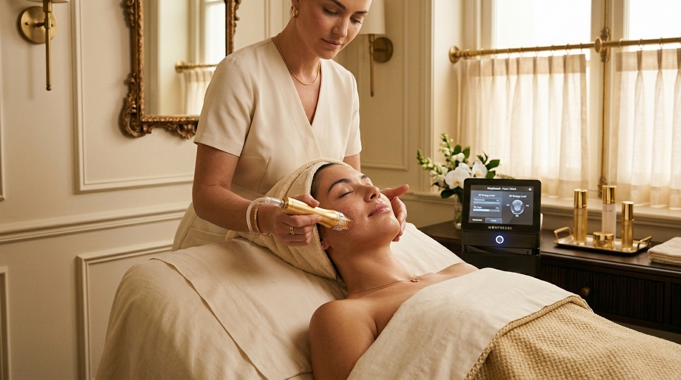 Morpheus8 skin remodeling treatment at Sakara Beauty & Med Spa