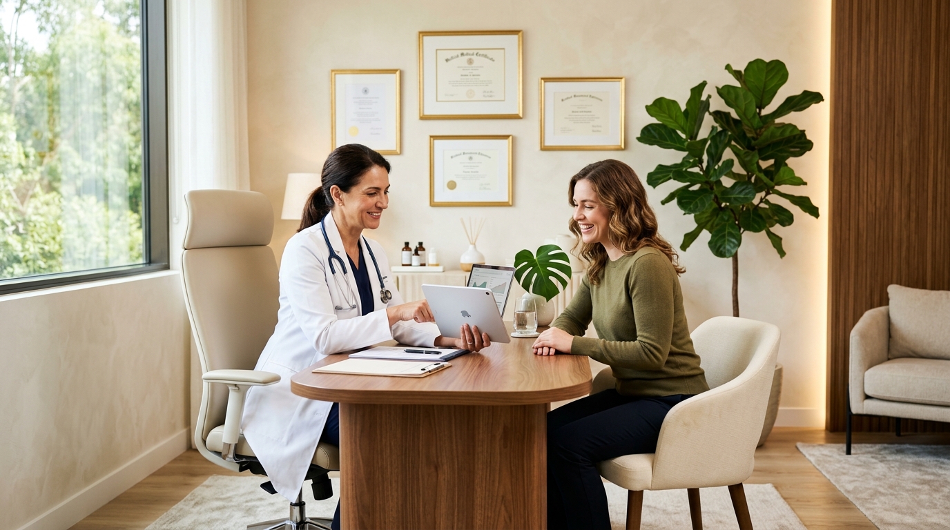 Medical weight loss consultation at Sakara Beauty & Med Spa